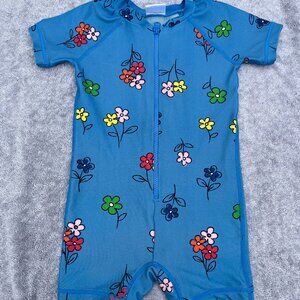 Hanna Andersson one piece rash guard swimsuit